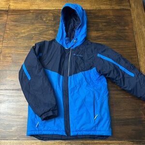 Columbia Kids Two-Tone Blue Jacket medium